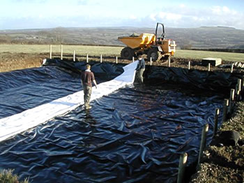 constructing a water complex in Wales